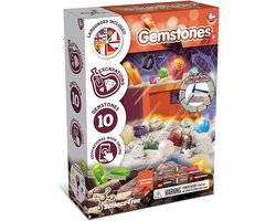 Science4you Gemstone Dig Kit - Leer over edelstenen & archeologie met deze opgravingsset, ontdek alle ongelooflijke mineralen, een archeologiecadeau voor jongens en meisjes van 6 7 8 9+ jaar