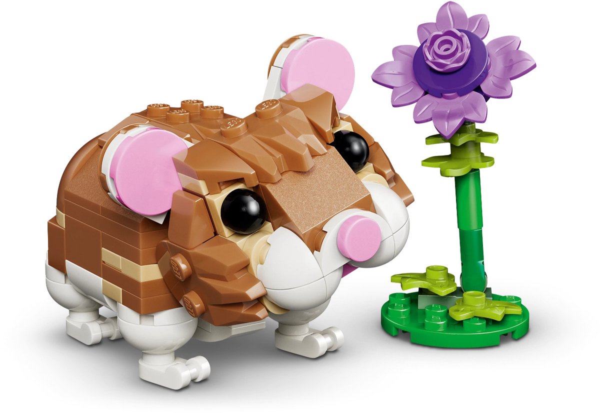 LEGO® Creator 3in1 Schattige Hamster met Bloem - 31376 — afbeelding 16