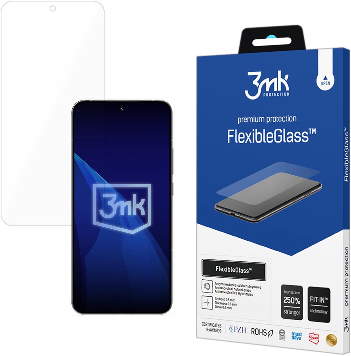 3Mk Flexibel Glas Voor Oppo Reno 14 Pro Schermbescherming, Krasvrij