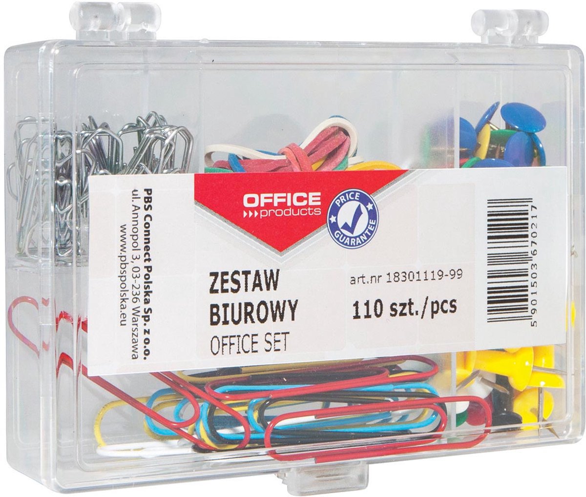 OFFICE products office set, 110 stuks