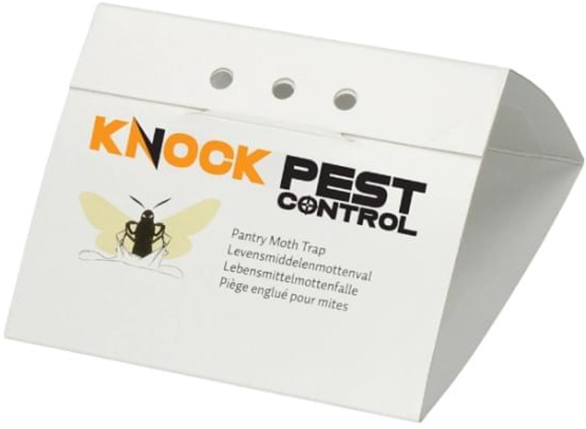 Knock Off Levensmiddelenmottenval Delta (2 stuks) - Effectieve Insectenval - Met gratis cheatsheet