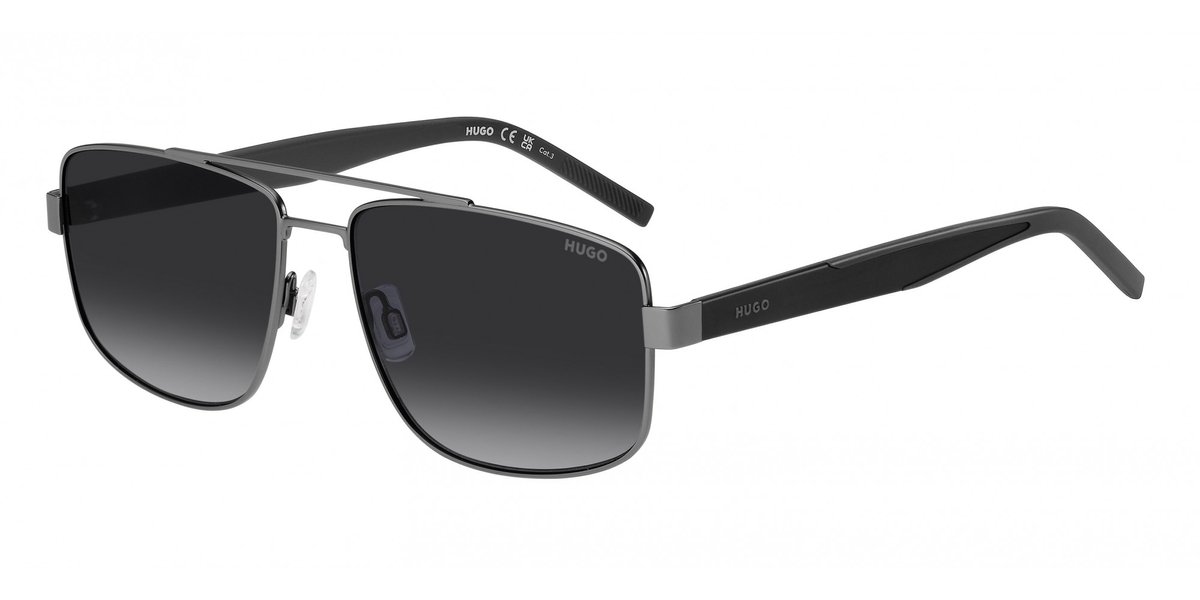 Hugo HG 1338/S Matte dark ruthenium 59/16/145 MAN Zonnebrillen