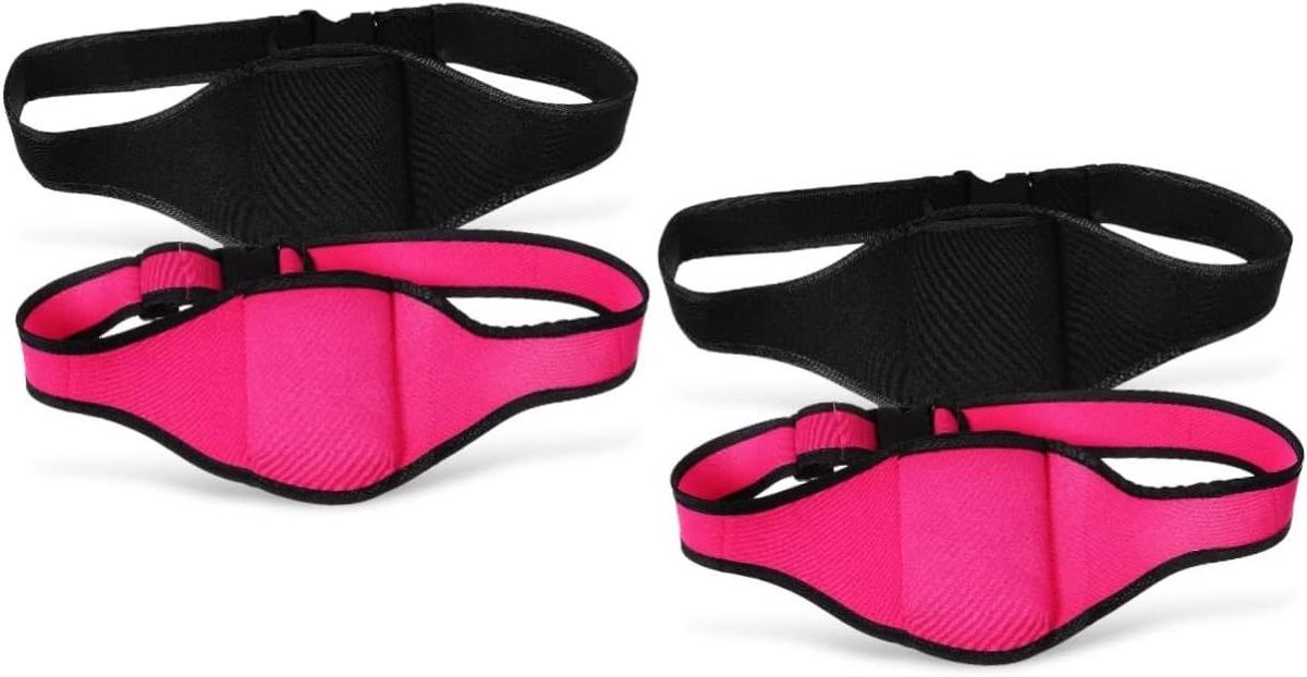 Microfoon Houder - Transmitter Tas - Fitness Les - Verstelbare Band - 4 Stuks - Gemengde Kleuren