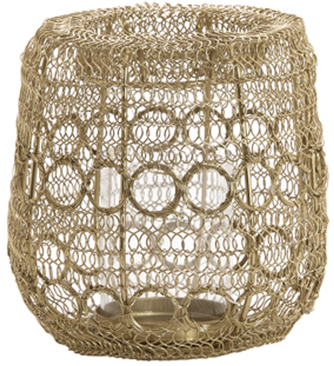 Light & Living Windlicht SALOS - Goud - 17x17x16 cm