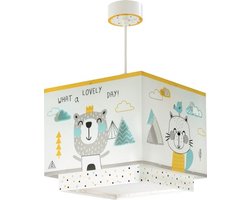 Dalber Children's hanging lamp ceiling lamp children's room children's lamp Hello Little animals