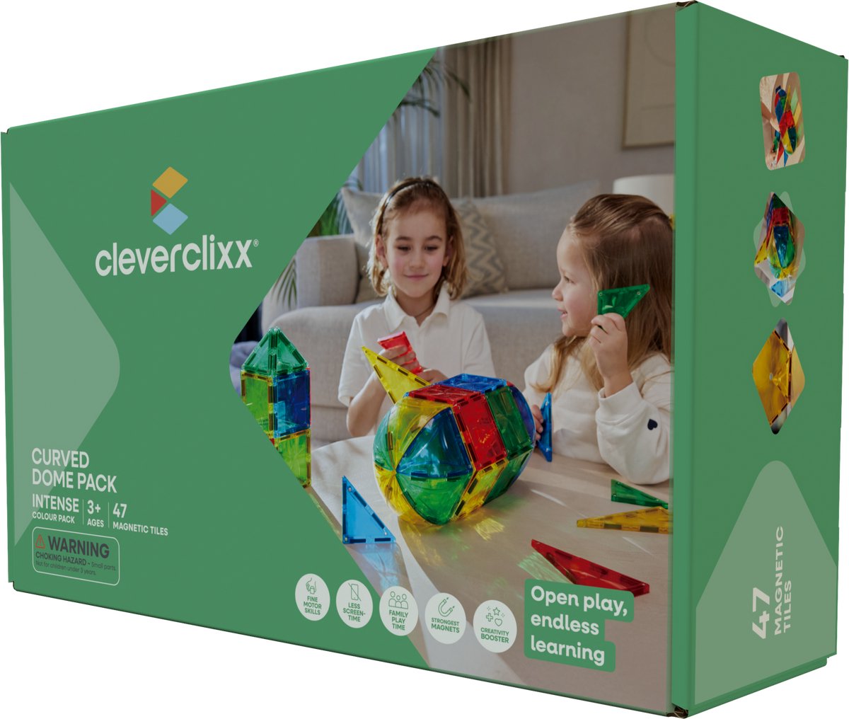 Curved Dome Pack Intense | 47 pieces | Speelgoed +3 jaar