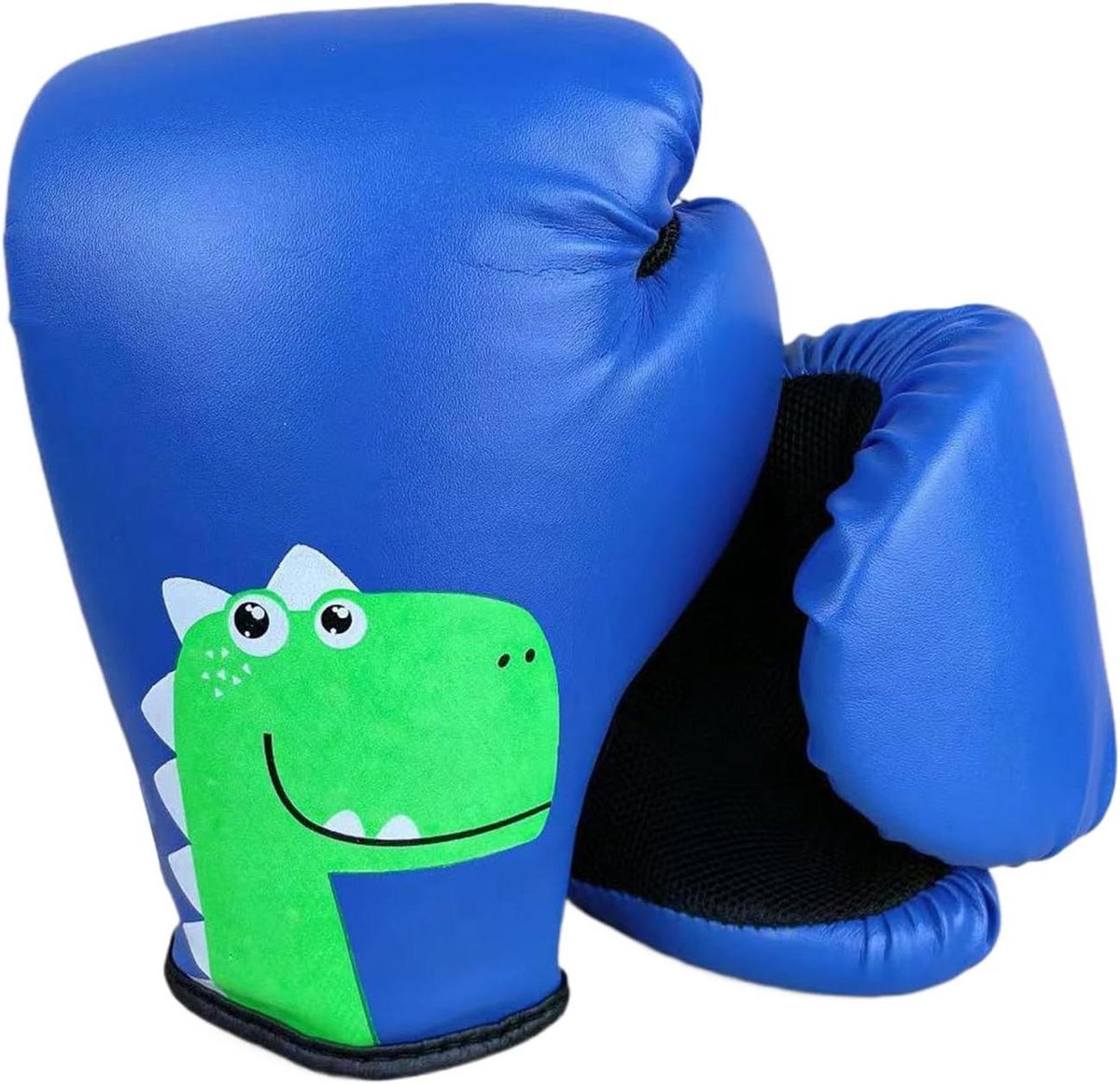 Kinderbokshandschoenen - Vechtsport handschoenen - Sport training - Ademend en schokabsorberend - Leeftijd 3-8 jaar - Blauw