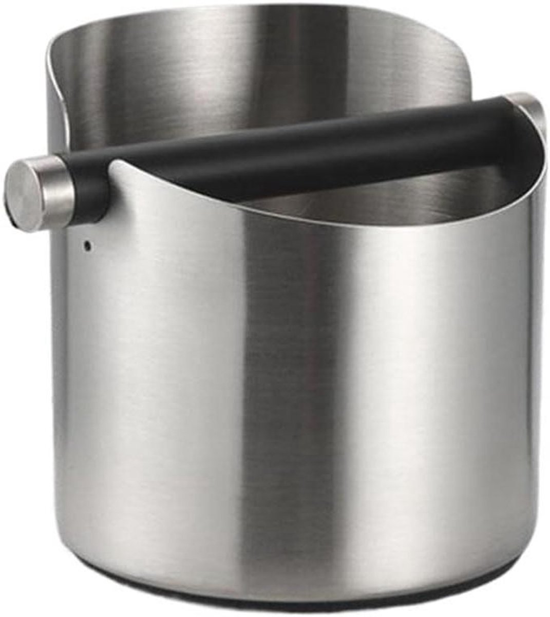Koffiezetbak - Afvalbakje - Koffieafval Verwerken - Compact Ontwerp - Maat L - Zilver