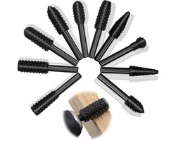 10 Pieces Grater Set - Wood Carving Drill Set - Quick Rotary Steel - Wood Cutter voor Cordless Screwdriver - Tools - Cylinder Milling Cutter - Cone Cutter