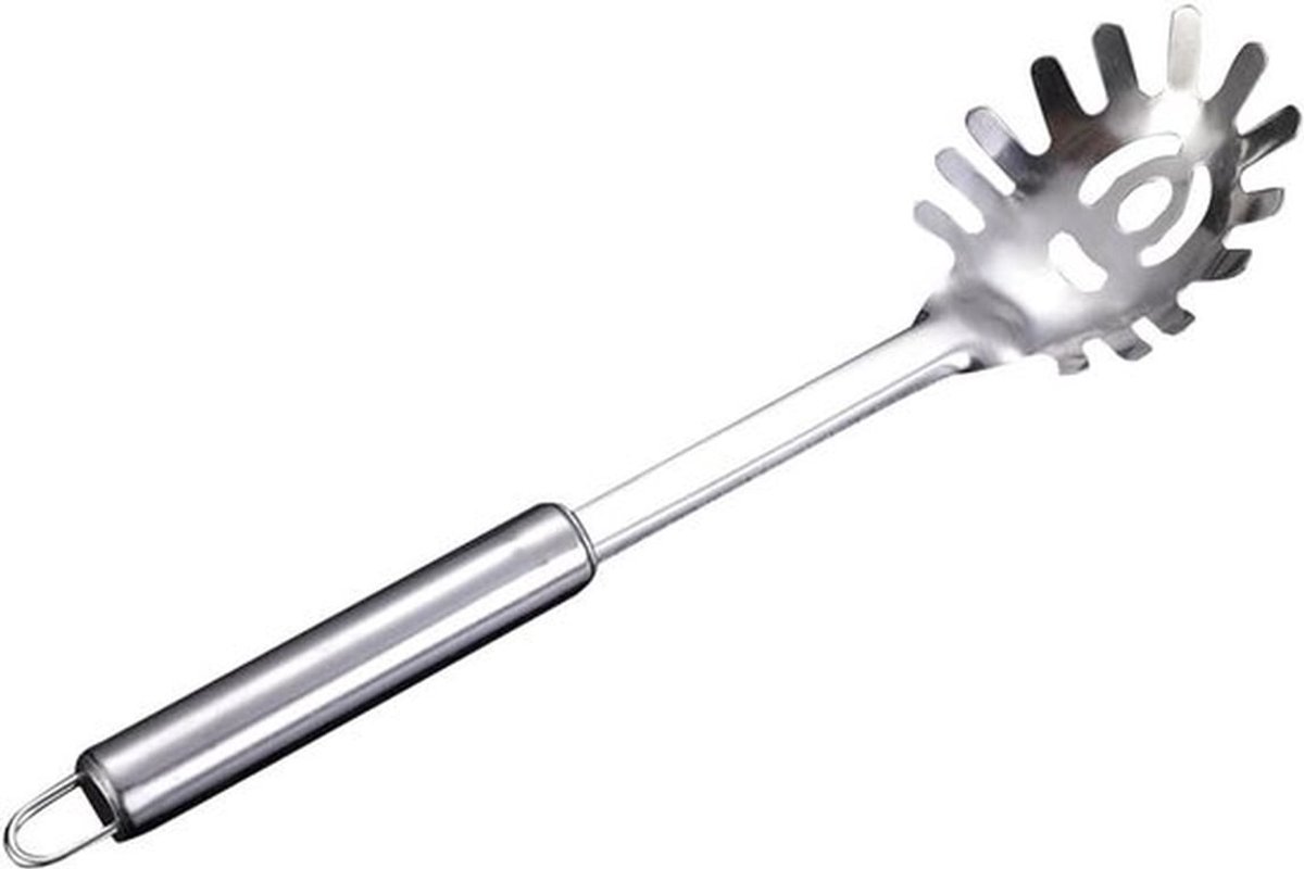 Professionele pastalepel van roestvrij staal - 32 cm - Ergonomische handgreep - Vaatwasmachinebestendig