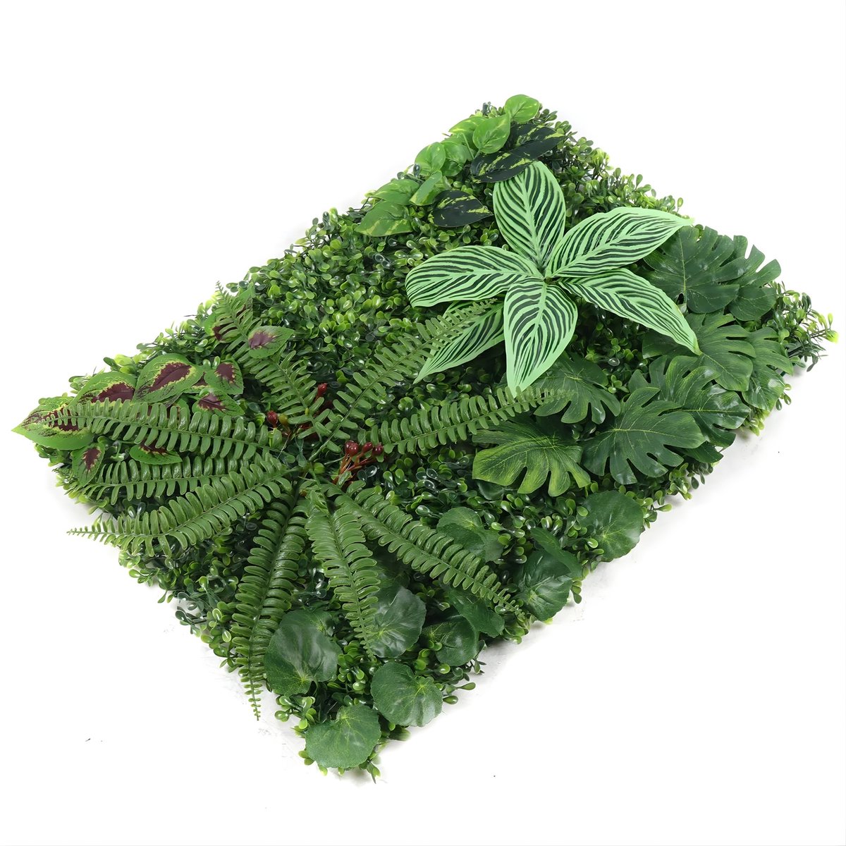Set van 12 Kunsthaag Boxwood Panelen – PE Kunstplanten Wanddecoratie – Voor Tuin, Schuttin