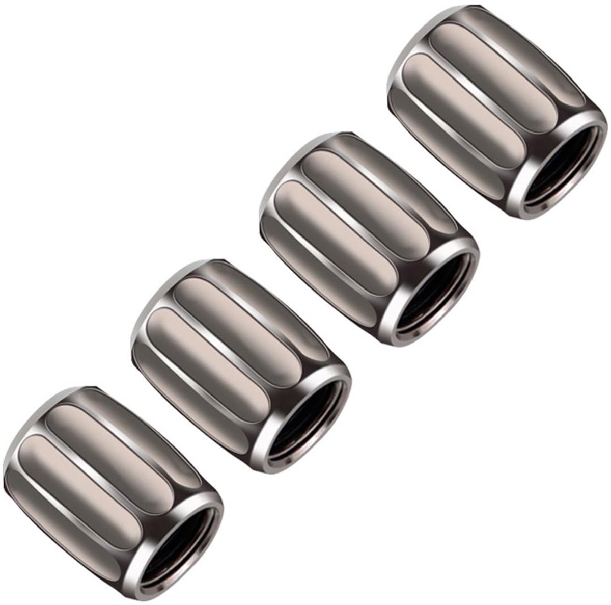 Dailygoods - Antidiefstalventieldoppen voor Autobanden, 4-pack