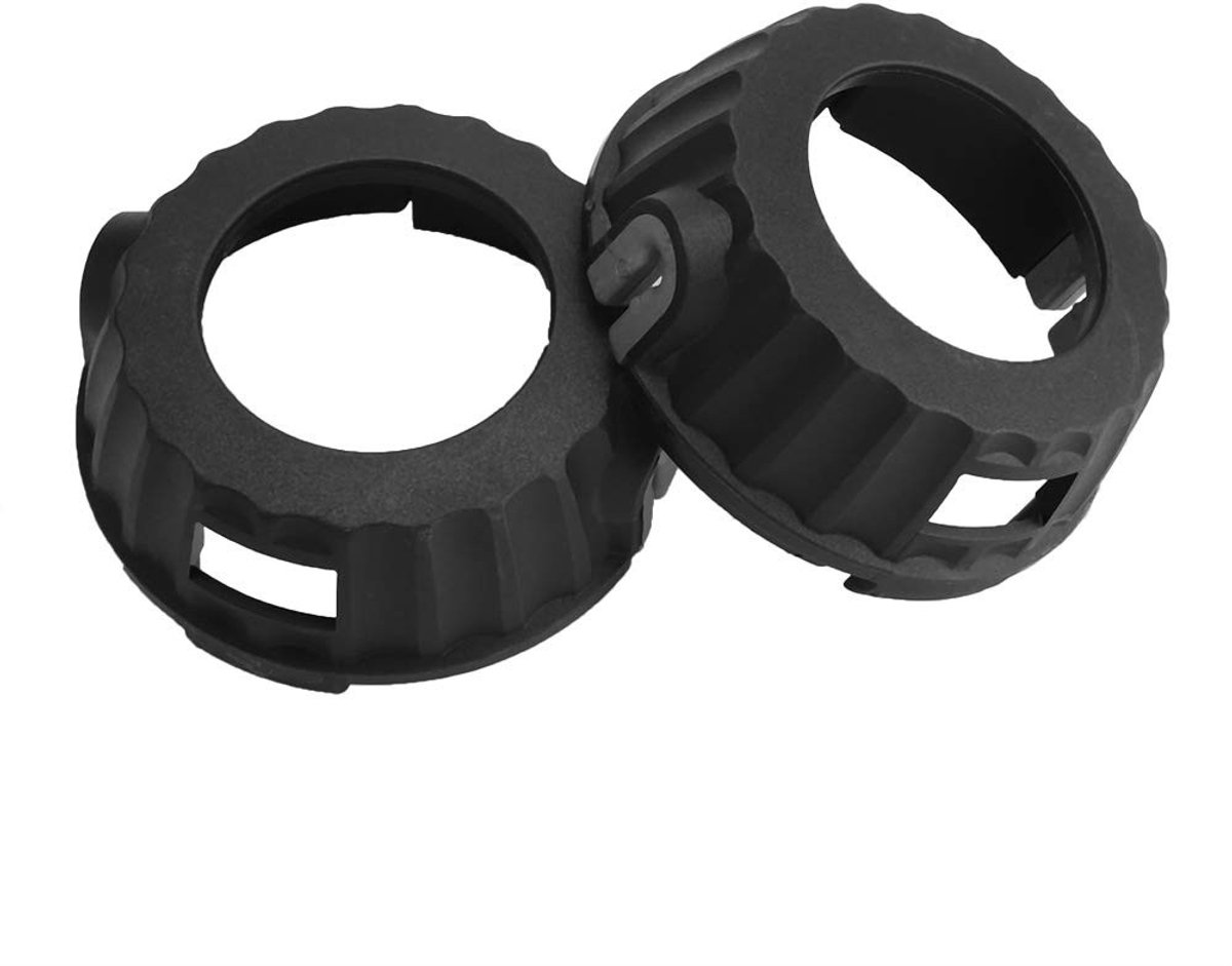 Dailygoods - 2 Stuks Trimmer Head Cover Caps in Zwart