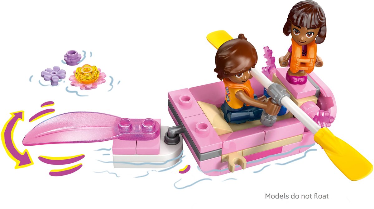 LEGO Friends Axolotl avontuur boot bouwset - speelgoed - 42681 — afbeelding 15