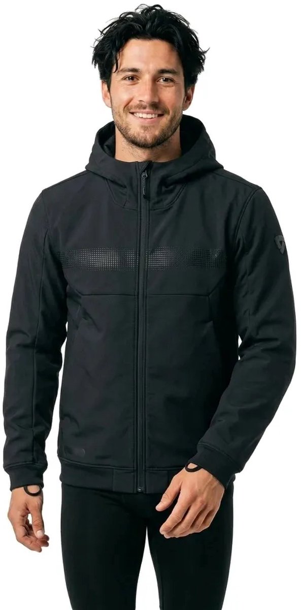 REV’IT! Parabolica 2 Zwart Motorhoodie - Maat 4XL - Jas – foto 5