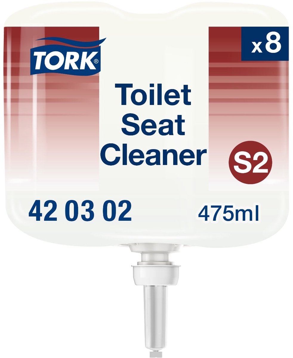 Tork 420302 8st S2 Toilet Seat Cleaner 8x475ml (420302)