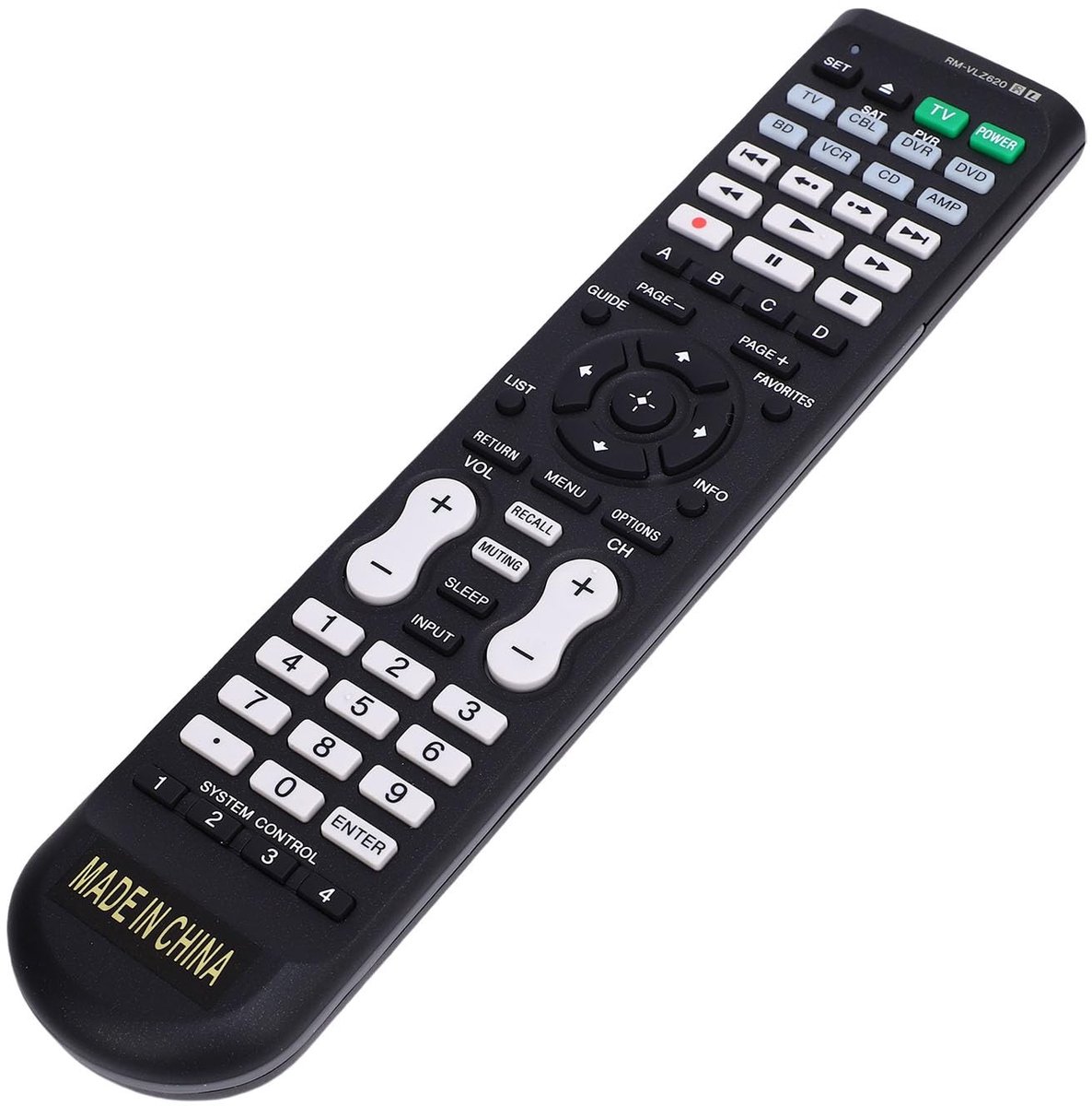 Dailygoods - Universele Afstandsbediening voor TV en Multimedia Apparaten