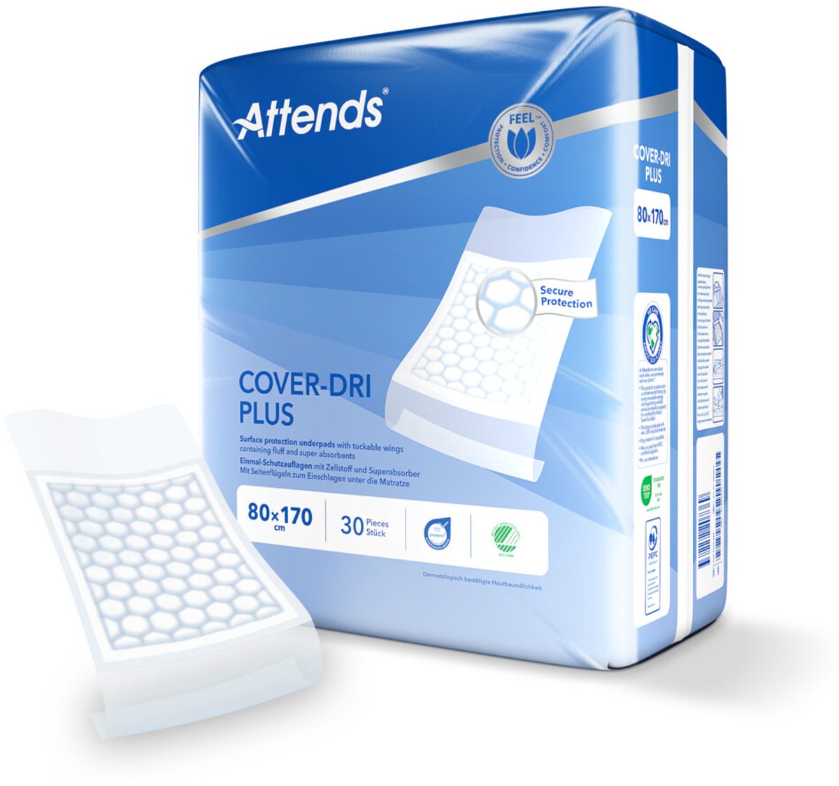 Attends Cover-Dri Plus Incontinentie - 30 stuks - Incontinentieverband