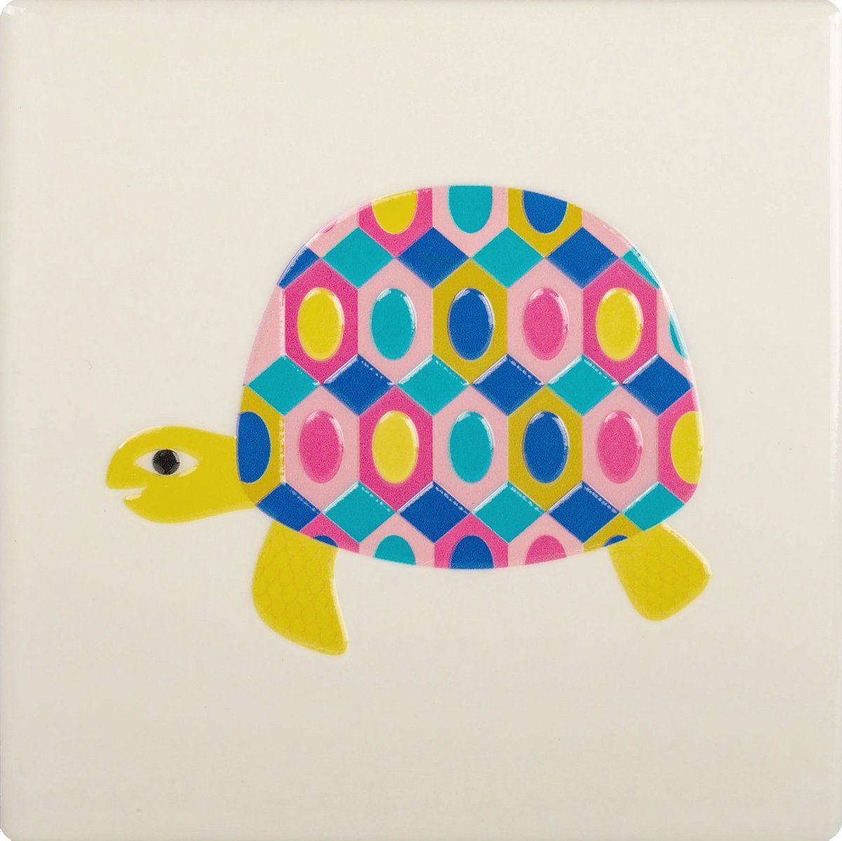 Kitsch Kitchen tegeltje Sealife turtle