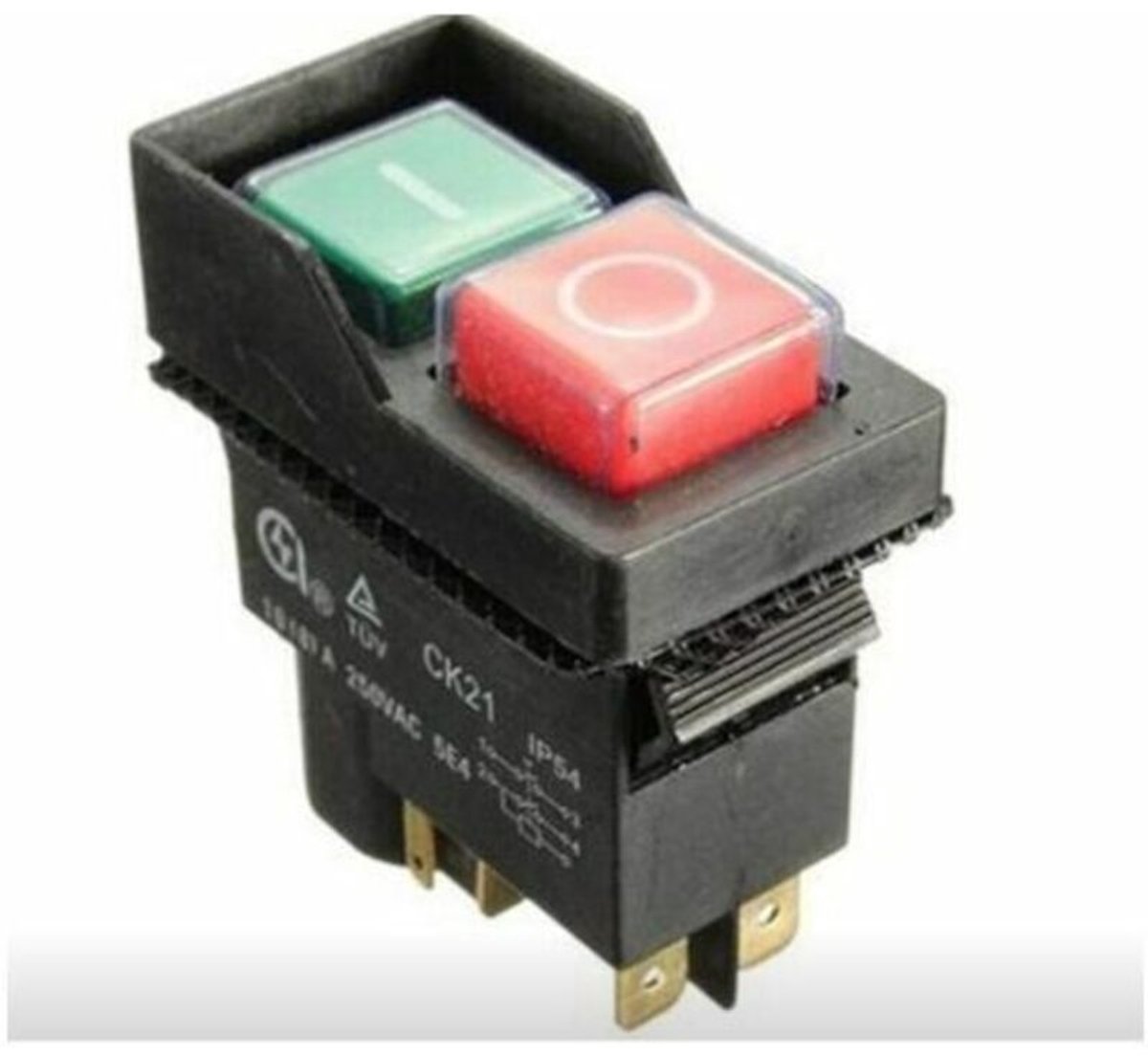 250V 5-polige elektromagnetische schakelaar, geschikt voor elektrische betonmixers.