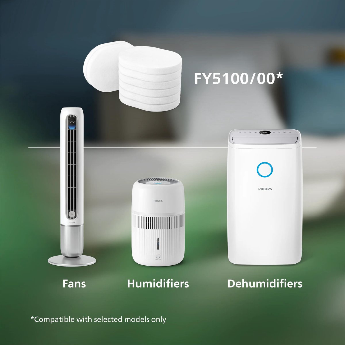 Philips Aroma pads - FY5100/00 onderdeel en accessoire voor luchtbevochtiger
