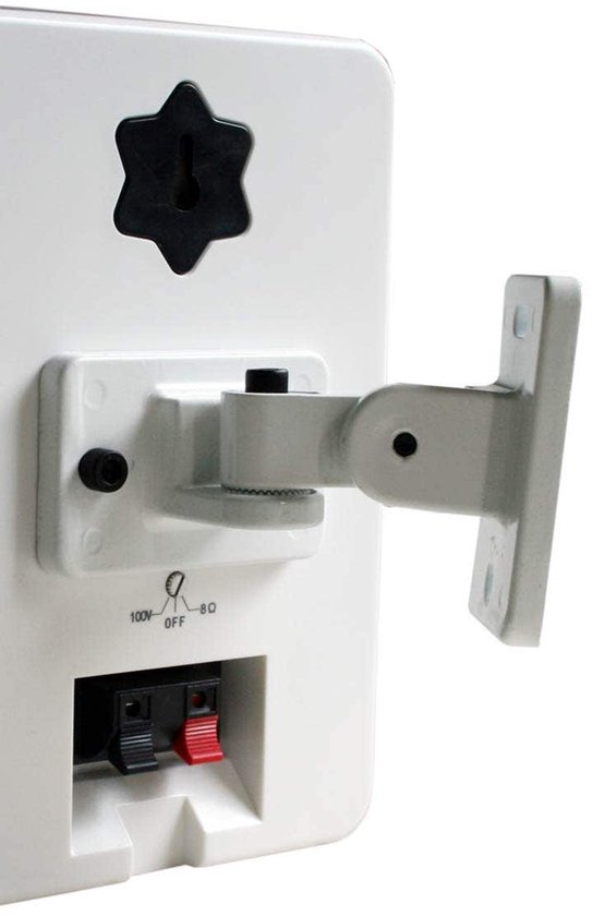 E-Lektron M-255 wandluidspreker - Passief - 8 Ohm en 100V - Wit — afbeelding 4