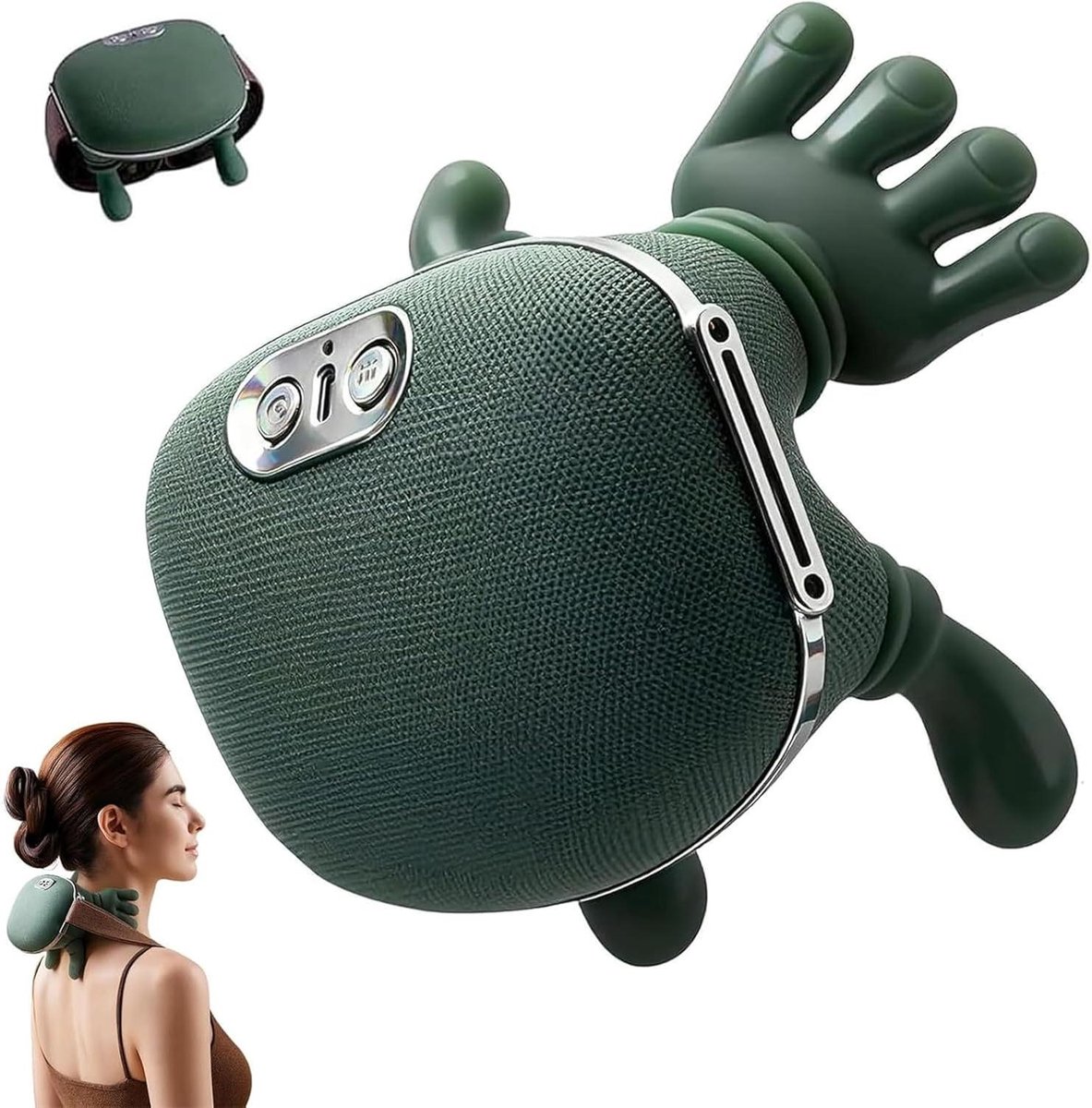 Nekmassage Verwamed - Shiatsu Draadloos - Spiersontspanning - Multifunctioneel