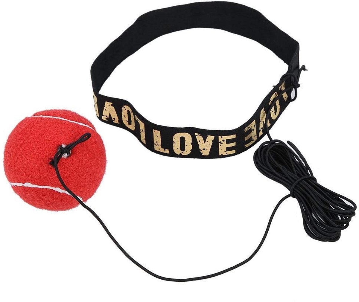 Dailygoods - Boxing Reflex Ball - Speed Training - Verbeter Snelheid en Gevoeligheid - Compact - Hoofdband Oefenbal - Ideaal voor Bokstraining - Inclu