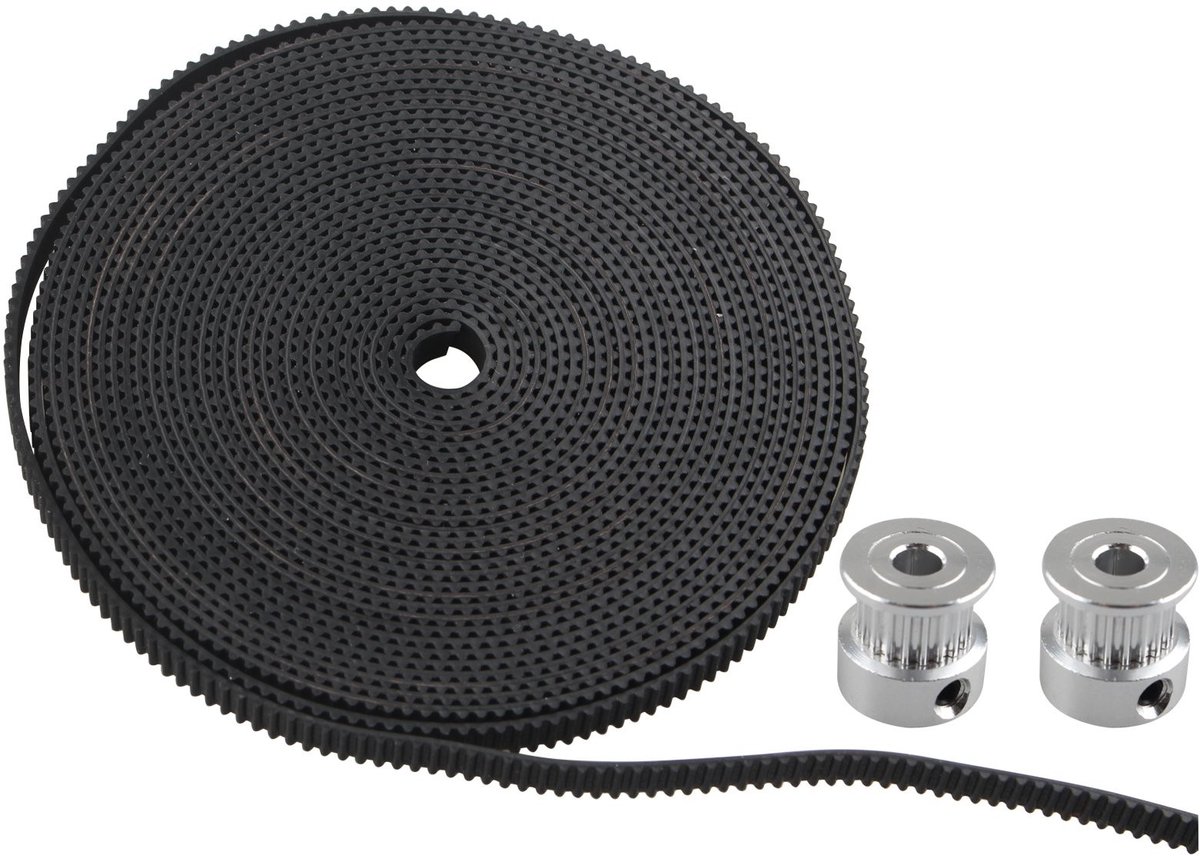 Dailygoods - Dailygoody - Tandwiel 20 Tanden - 5 mm - 5 m - Geschikt voor 3D printers - Perfect voor RepRap en Prusa - Ideaal voor precisie onderdelen - Hoogwaardi...