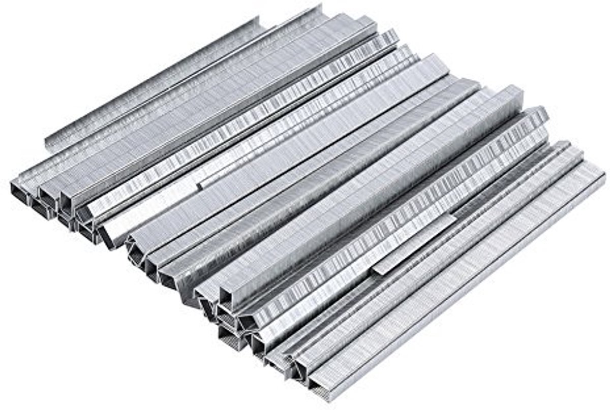 Dailygoods - Dailygoody - Paperclips - 10.000 stuks - Roestvrij staal - Eenvoudig te installeren - Voor bindingsmachine - Ideaal voor kantoorgebruik - Perfect voor.