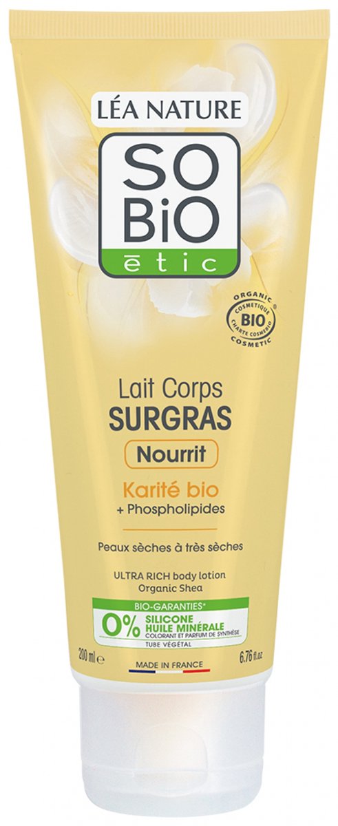 SO’BiO étic Bodylotion ultra rich shea butter 200ML