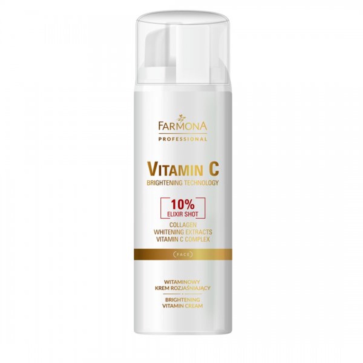 VITAMINE C Farmona - Gezichtscrème - met vitamine C en collageen, 150 ml