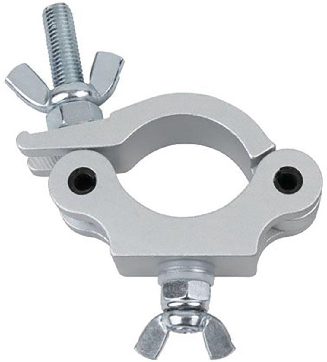 Showtec Half Coupler 300 kg 50 mm TÜV gecertificeerd zilver