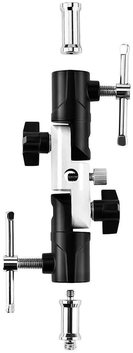 Dailygoods - Flitshouder met Driedelige Statief voor Fotografie