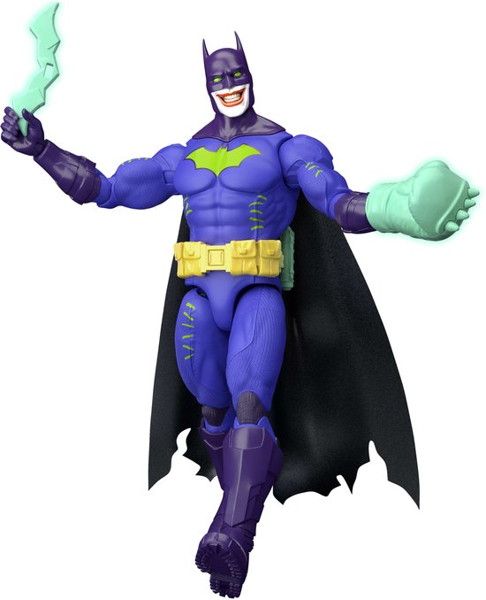 DC Premier Jokerized Batman actiefiguur van 16,5 cm - 22 beweegbare punten en cape