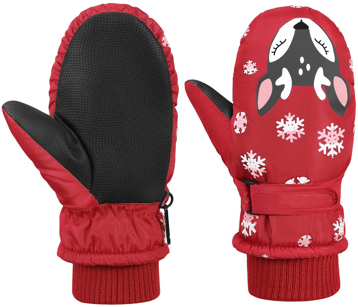 Dailygoods - Dailygoody - Winterhandschoenen - Kinderen - Warm en Winddicht - Ideaal voor Skiën en Snowboarden - Geschikt voor Jongens en Meisjes - Perfect voor Bu...