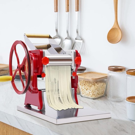 Professionele pastamaker van roestvrij staal voor het maken van verse pasta, ravioli en lasagne — afbeelding 5