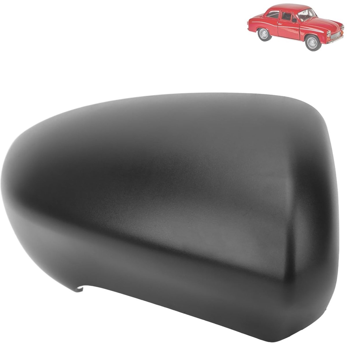 Dailygoods - Cosensi - Dailygoody - Door Rearview Mirror Cover - Vervangende spiegelkap - Zwart - Geschikt voor Qashqai J10 - Perfecte pasvorm voor jouw auto