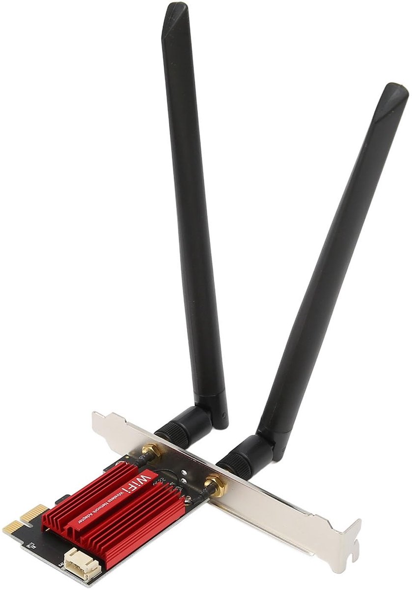 Dailygoody - OmGoods - Dailygoody - 1200 Mbps Dual-band Wifi-kaart - PCIe Adapter - Sterke Compatibiliteit - Draadloos - 2.4G 5G Ondersteuning - Geschikt voor Windows 7 8 10