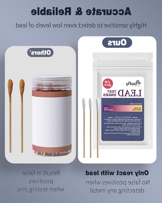 10 Stuks Snelle Thuis Testkit voor Lood met Azijn - Resultaat in 30 Seconden voor Verf, Metaal en Hout — afbeelding 5