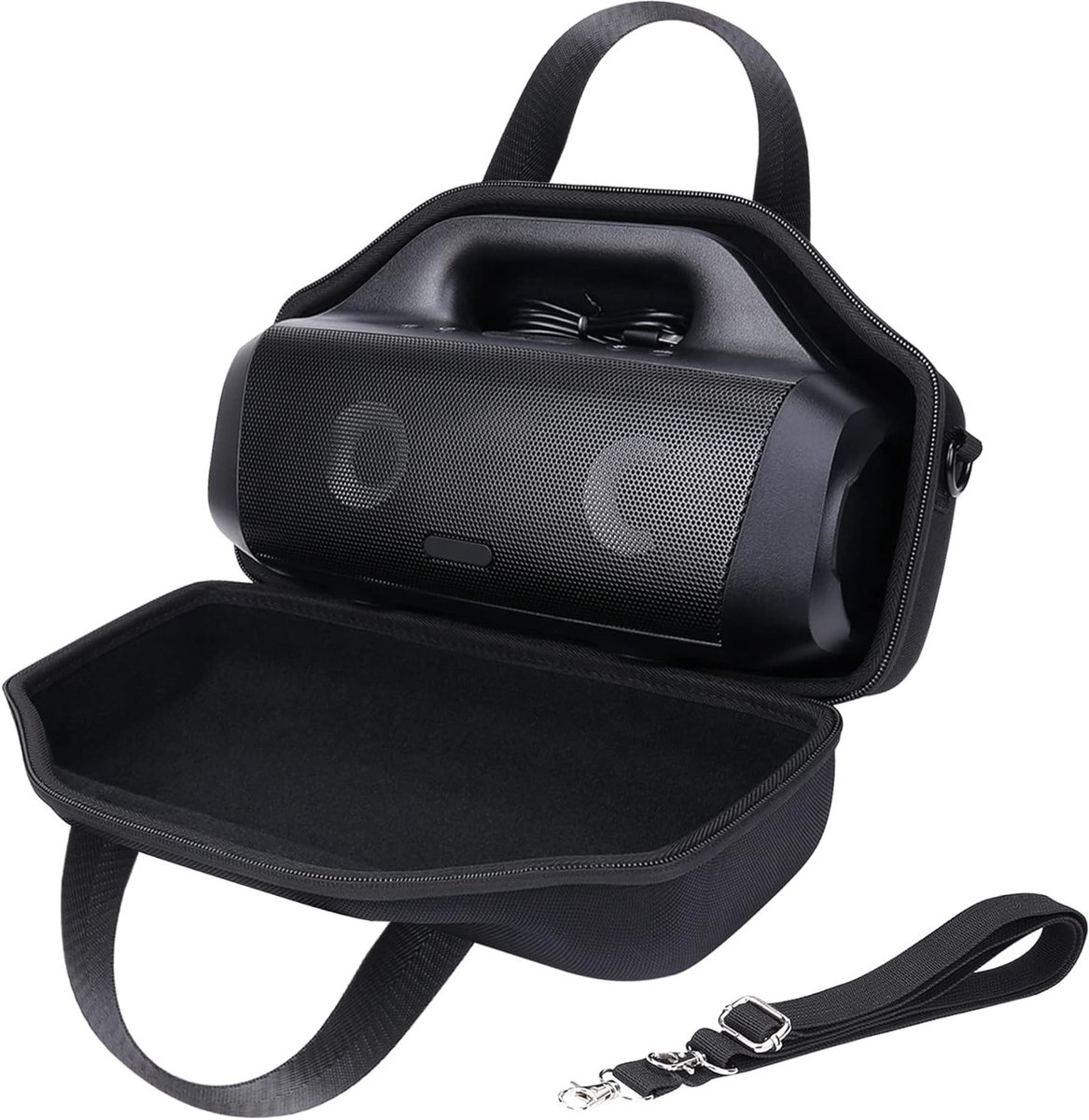 Duurzame en Beschermende Hardcase voor Bluetooth Speaker - Ideaal voor Anker Soundcore Motion Boom, Reisaccessoire en Opbergtas