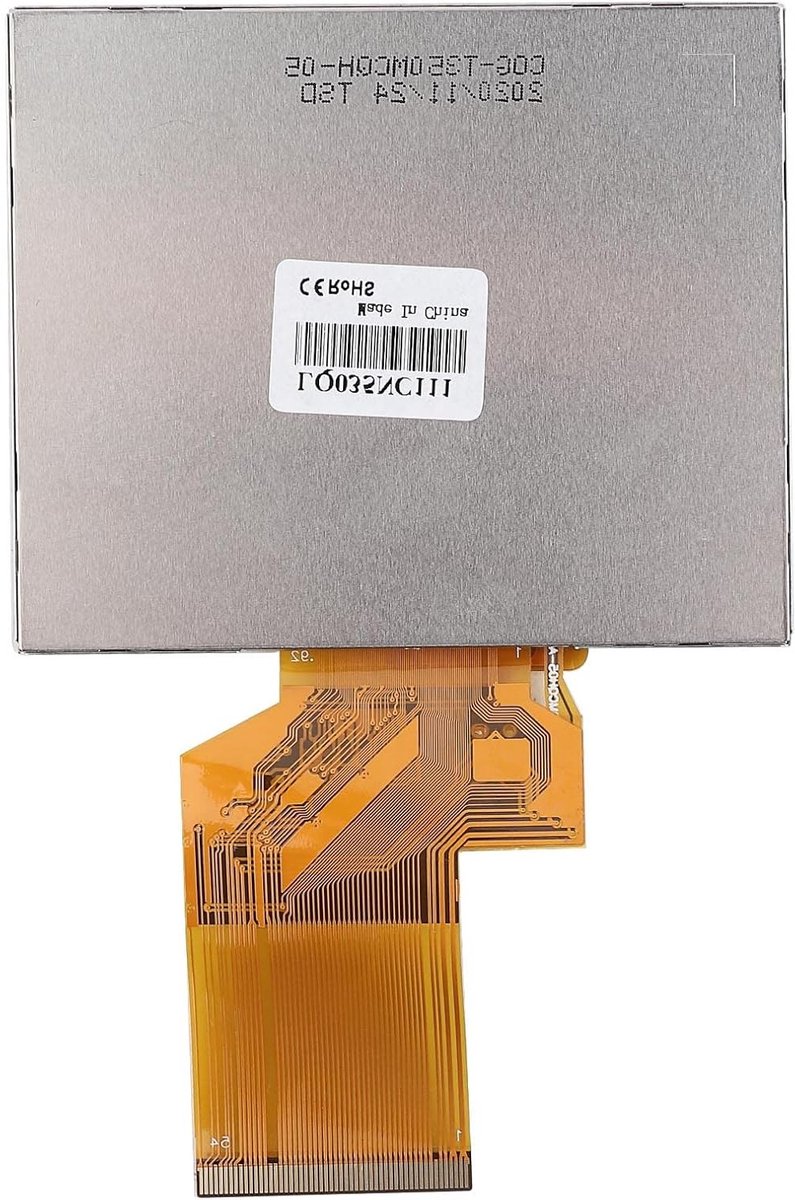 3.5 Inch TFT LCD Display Scherm met 320x240 Resolutie en 54-Pin Aansluiting voor Diverse Toepassingen