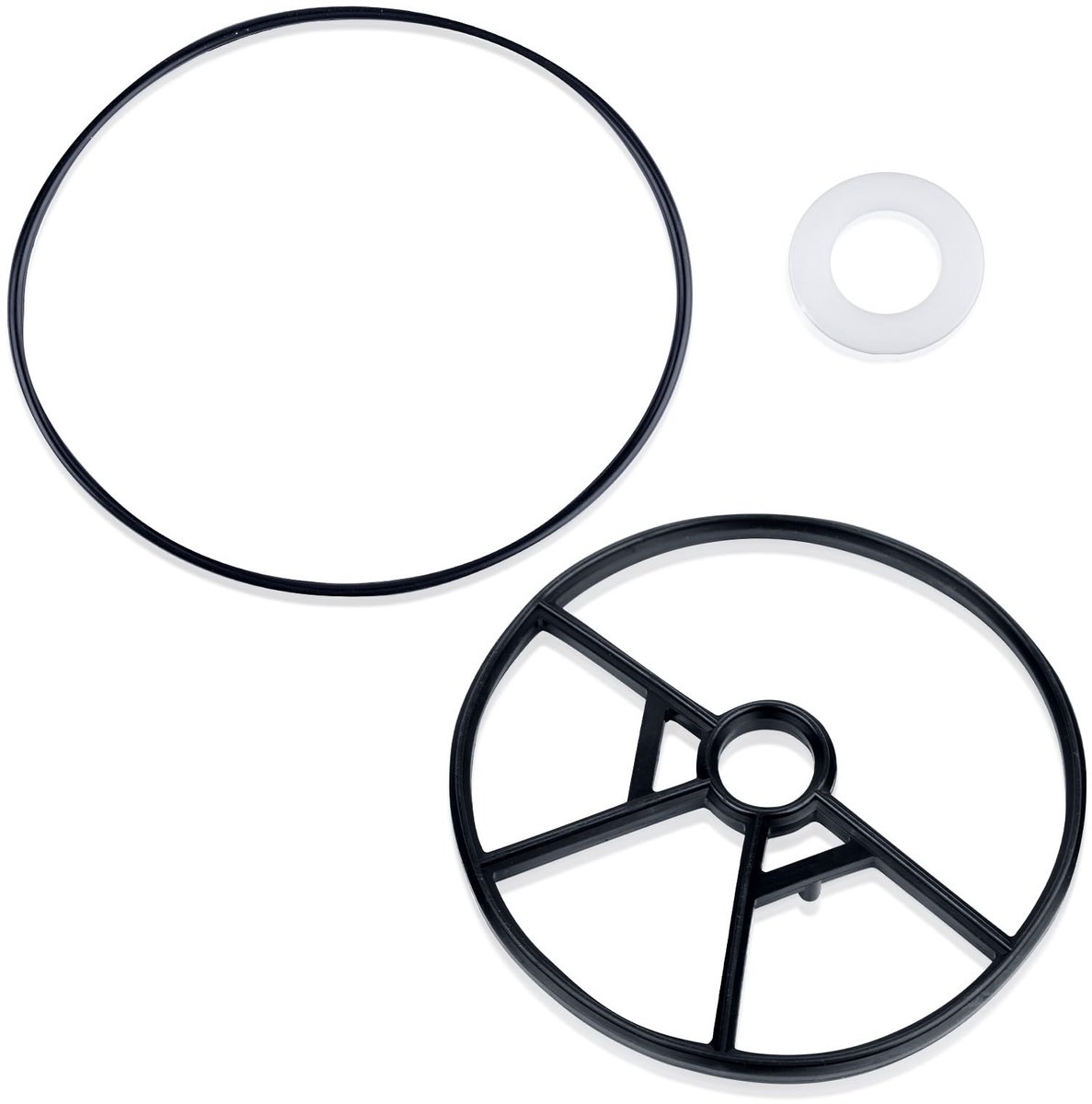 Dailygoods - Dailygoody - Spider Pakking Set - Vervangende Onderdelen - Rubberen O-Ring - Geschikt voor Hayward - 3 Stuks - Altijd een goed functionerende filterkl