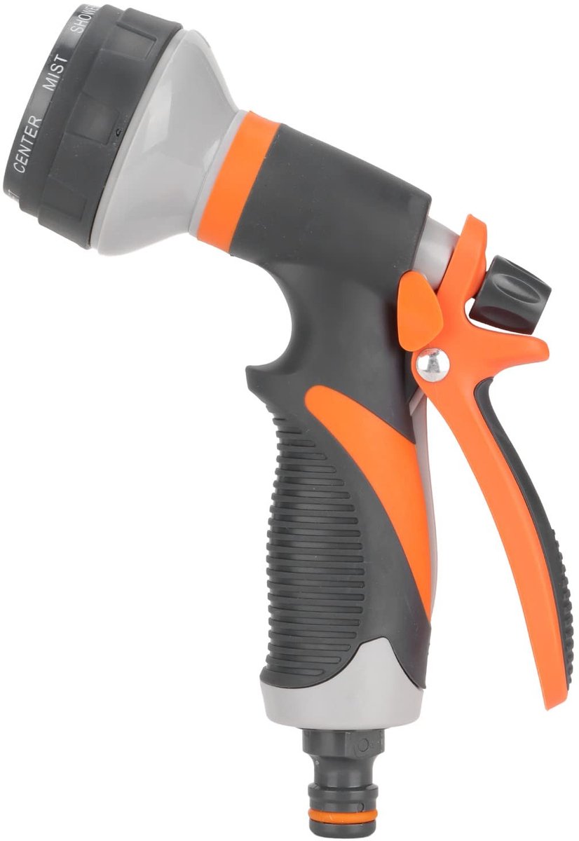 Dailygoods - Dailygoody - Ergonomische Tuinslang Spuitkop - Verstelbare Water Sprayer - Ideaal voor Tuinonderhoud - Geschikt voor Auto's - Waterbesparend - Hoogwaa