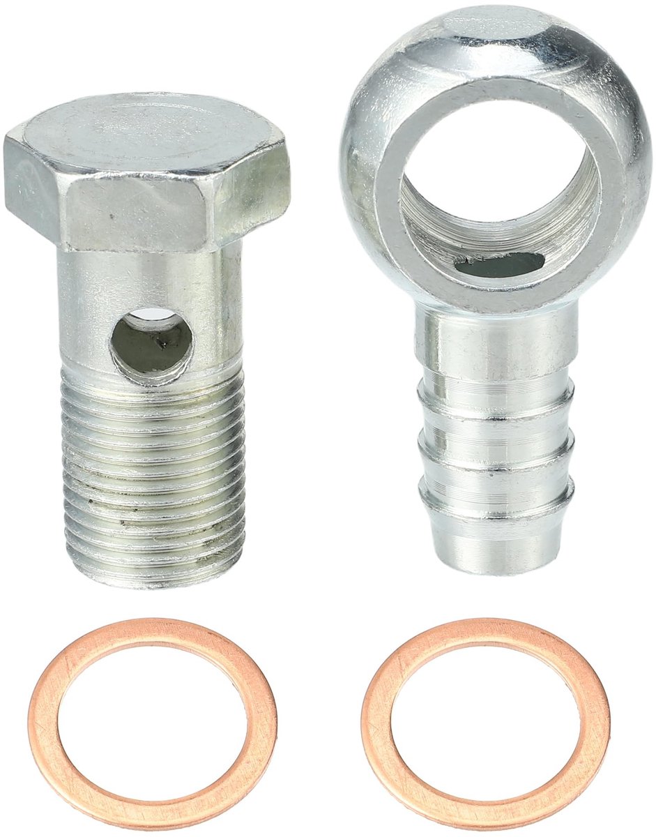 Dailygoods - 18mm ID Banjo Fitting Brandstofleiding Adapter - 4 Stuks