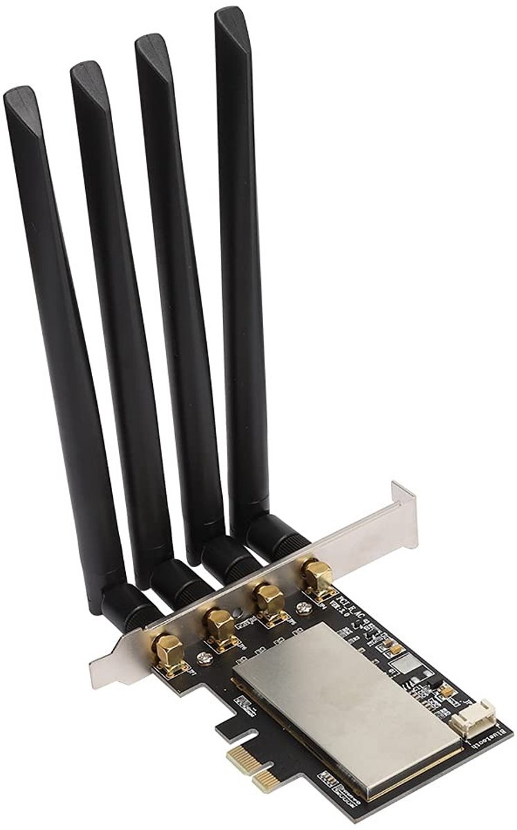 Dailygoods - PCI Express Wireless Adapter voor Mac OS met Antennes