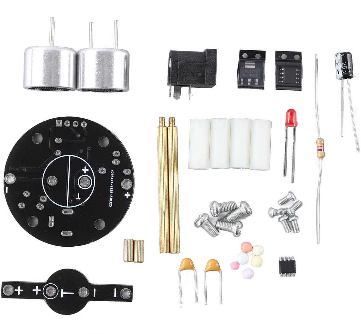 Dailygoody - Levitatie Elektronische Kit - Ultrasone Ophangset - Leer en Experimenteer - 12VDC - Wetenschapskits - Geschikt voor Jongeren - Innovatief