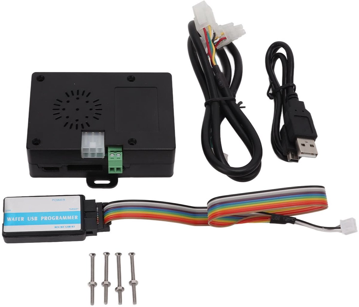 Dailygoods - Dailygoody - PC-interface Naar MDB-adapterdoos - Muntacceptor Validator Simulator-automaat - Eenvoudig Gebruik - Betalingsproces Verbeteren - Eenvoudi