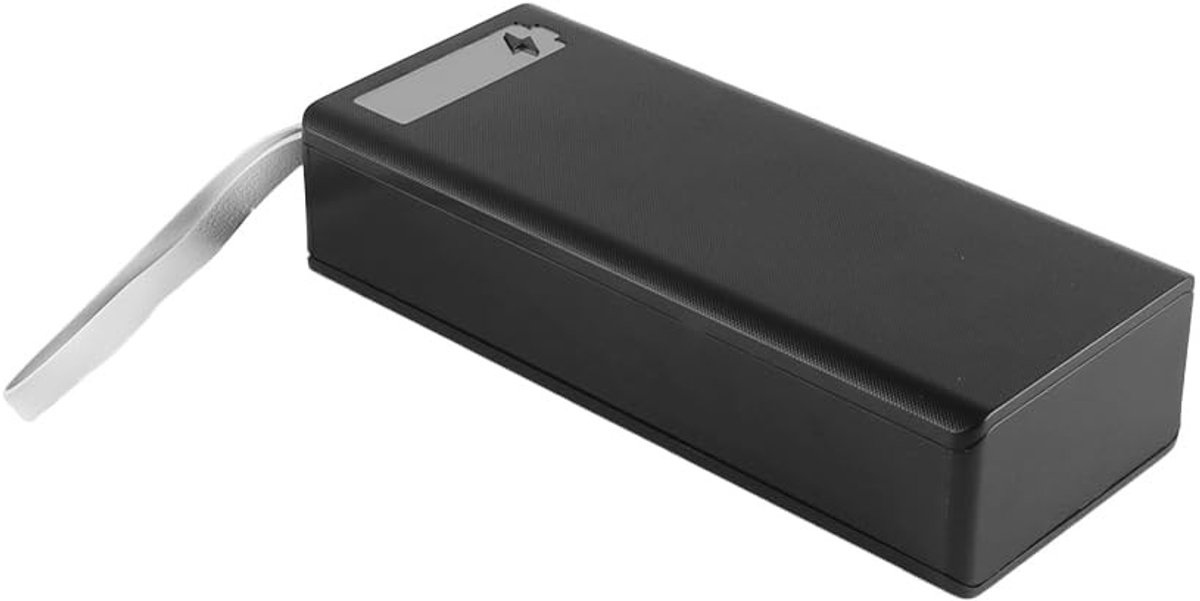 Dailygoody - 5V-2.1A Power Holder - Batterij Organizer - DIY Power Bank Houder - Zwart - 18650 Batterijen Box - Geschikt voor Elektronische DIY - Comp