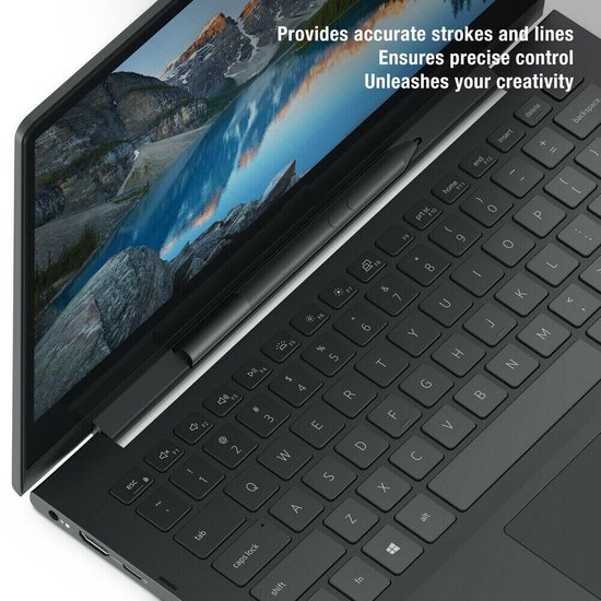Dailygoody - PN350M Stylus Pen - Actieve Stylus voor Touch Screen - Hoge Drukgevoeligheid - 2 in 1 Tablet Stylus - Geschikt voor Latitude 5400 7300 76. — afbeelding 3